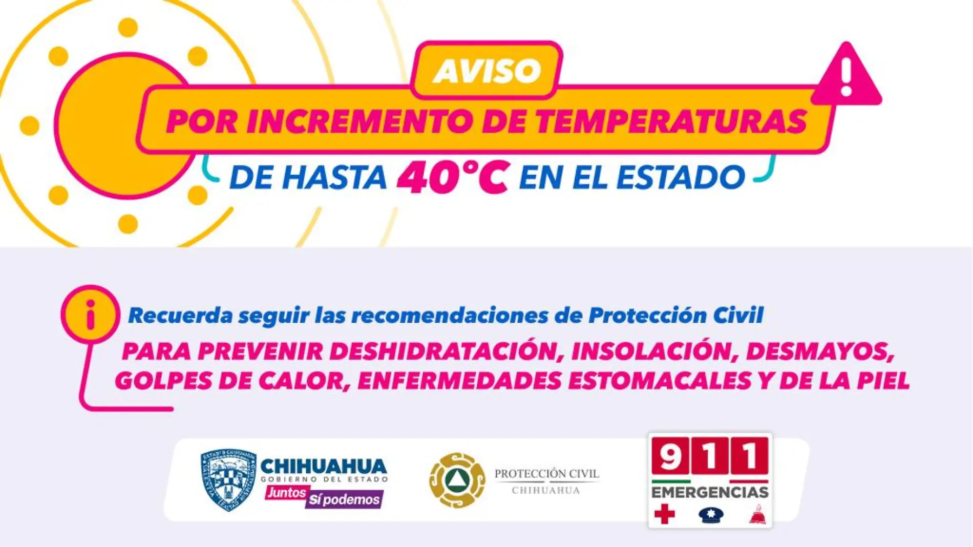 aviso 40°